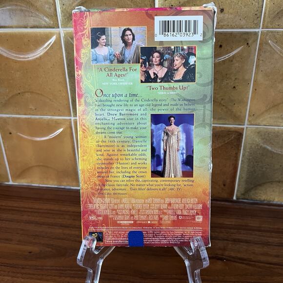 Ever After A Cinderella Story VHS 1999 Drew Barrymore 20th Century Fox - Picture 2 of 4